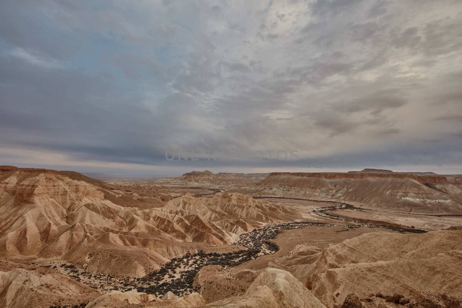 Maktesh Ramon place in the Negev desert, Israel