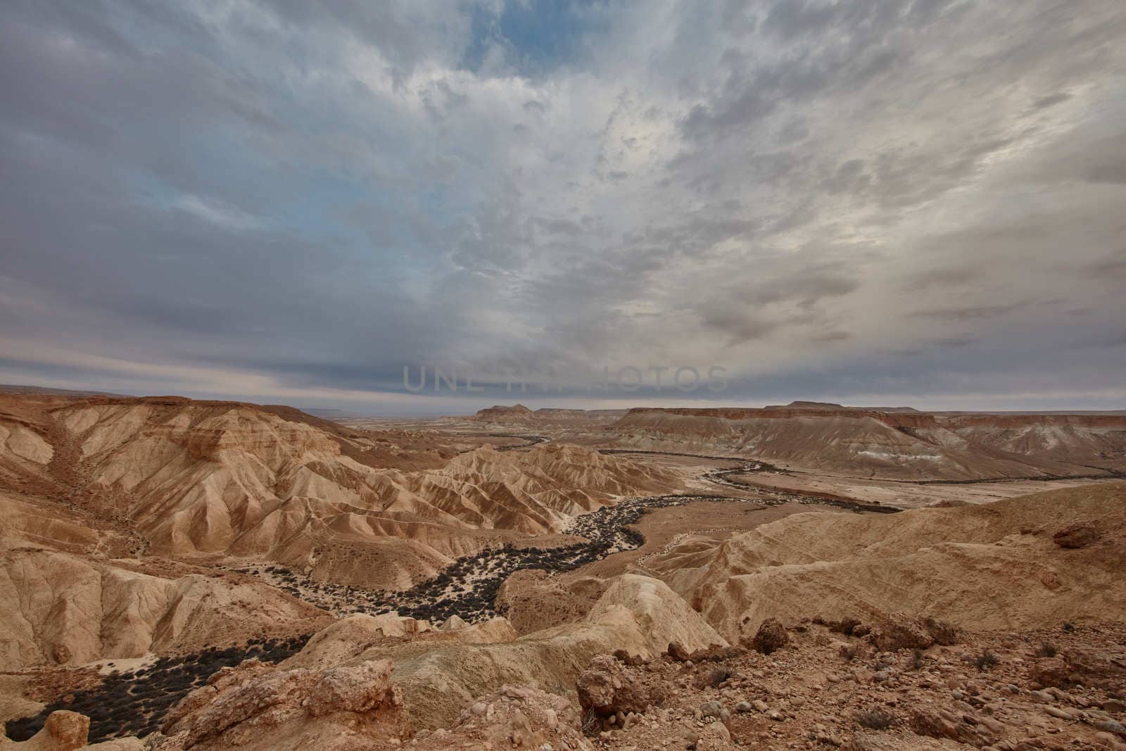 Maktesh Ramon place in the Negev desert, Israel