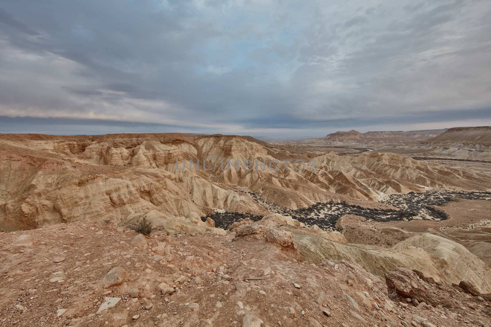 Maktesh Ramon place in the Negev desert, Israel