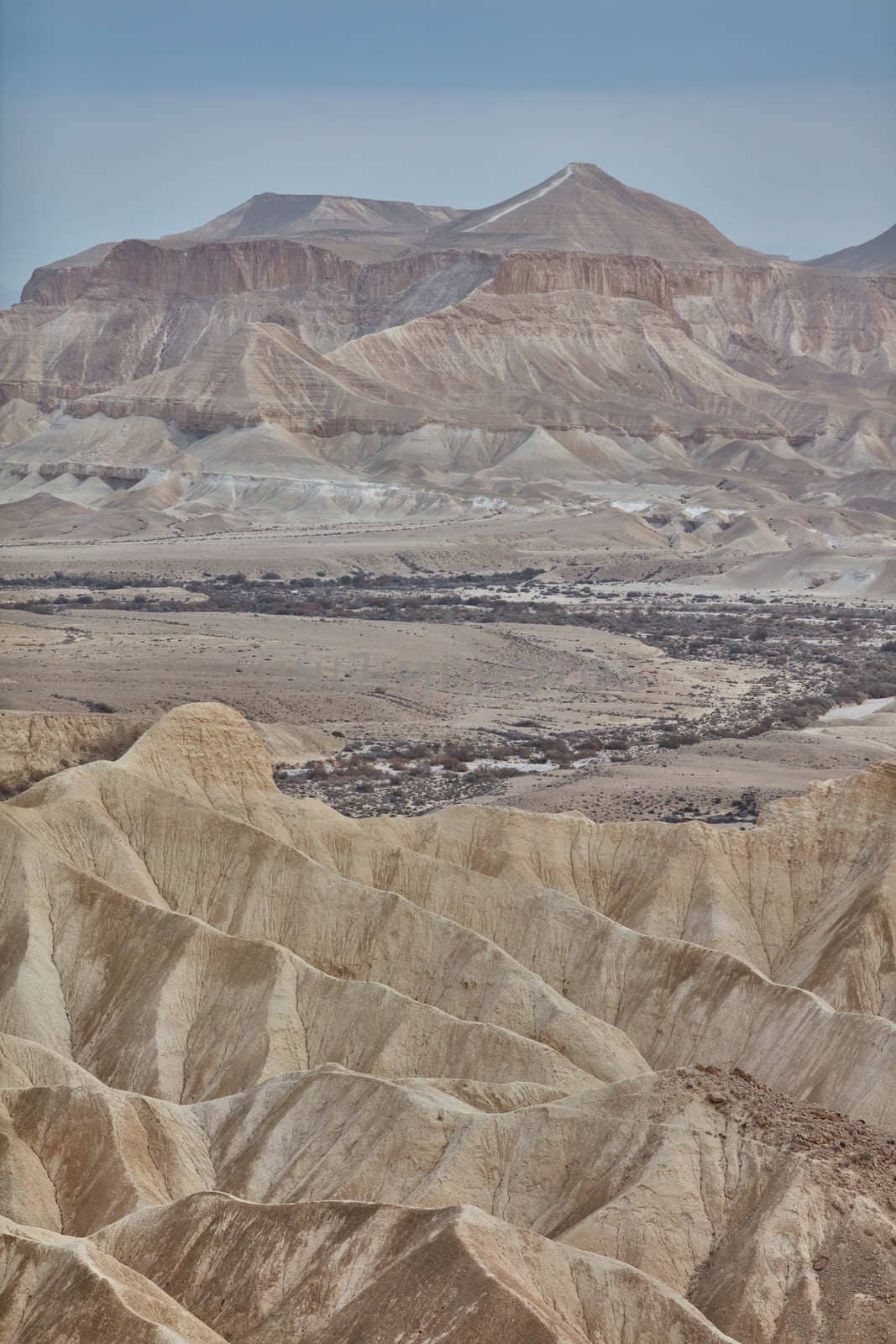 Maktesh Ramon place in the Negev desert, Israel