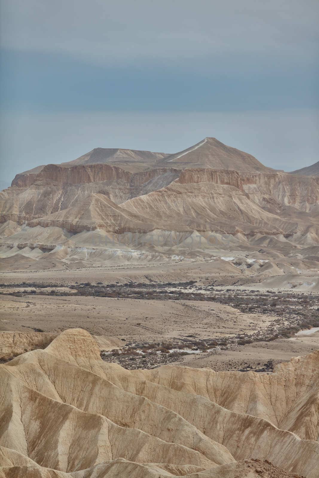 Maktesh Ramon place in the Negev desert, Israel