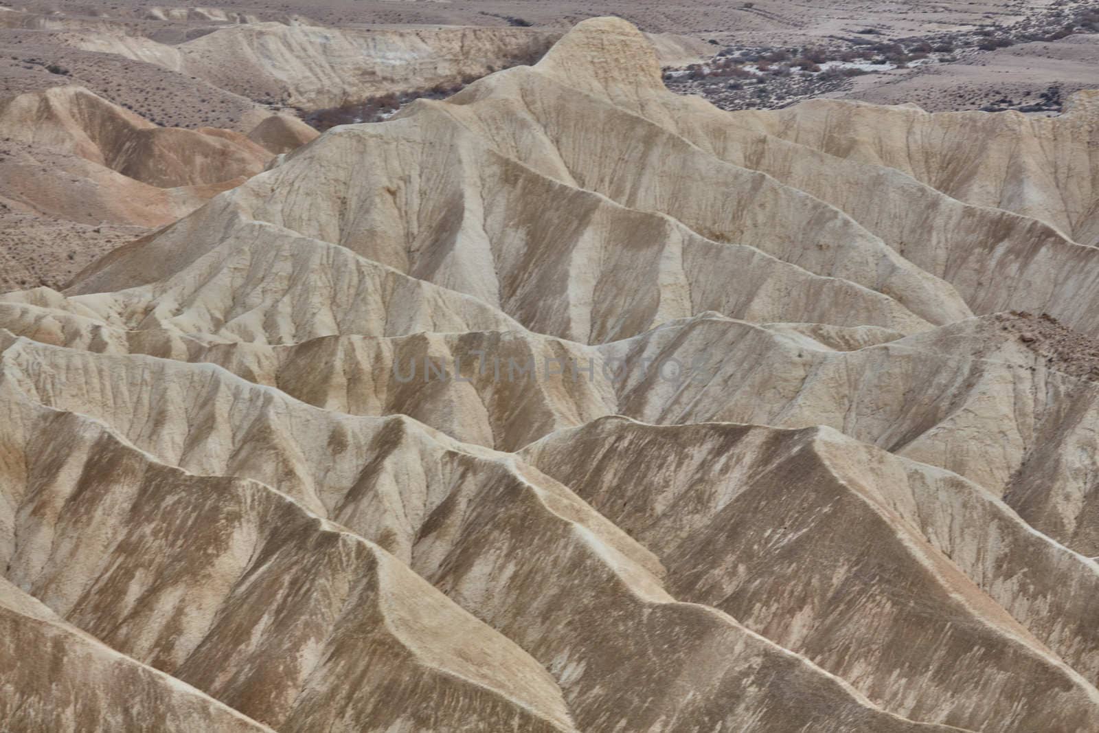 Maktesh Ramon place in the Negev desert, Israel