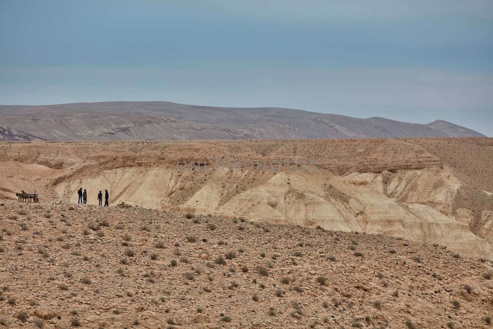 Maktesh Ramon place in the Negev desert, Israel