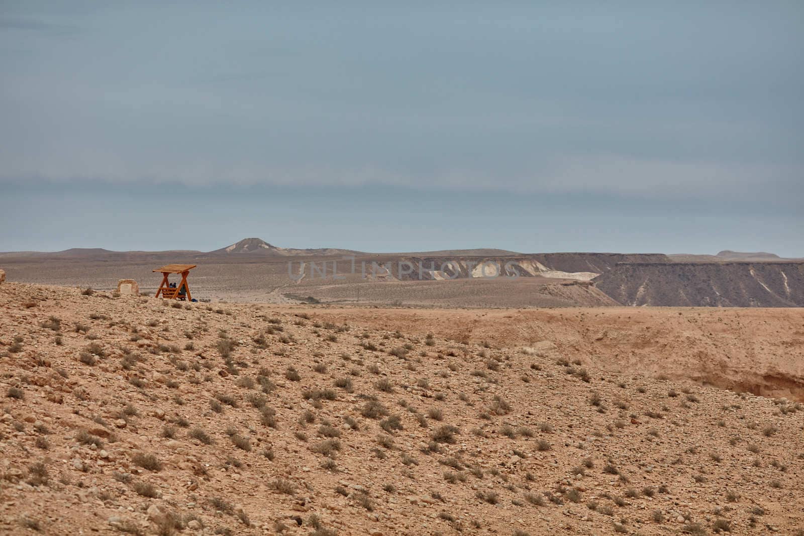 Maktesh Ramon place in the Negev desert, Israel