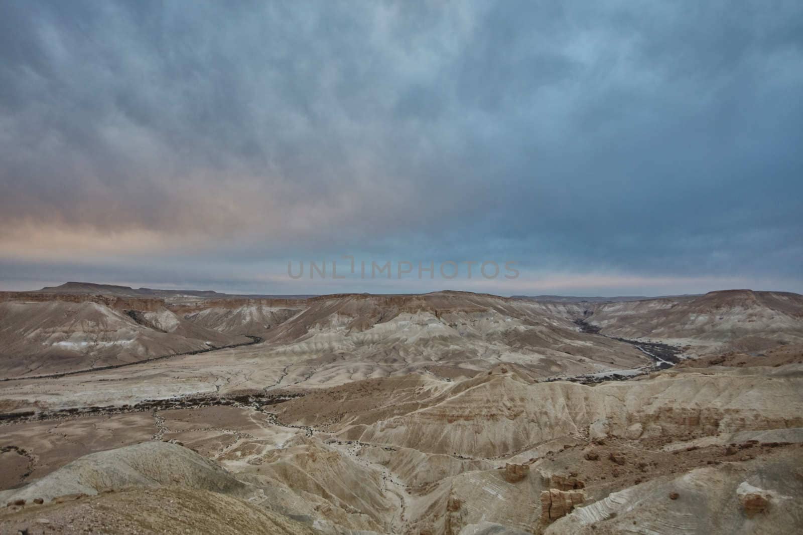 Maktesh Ramon place in the Negev desert, Israel