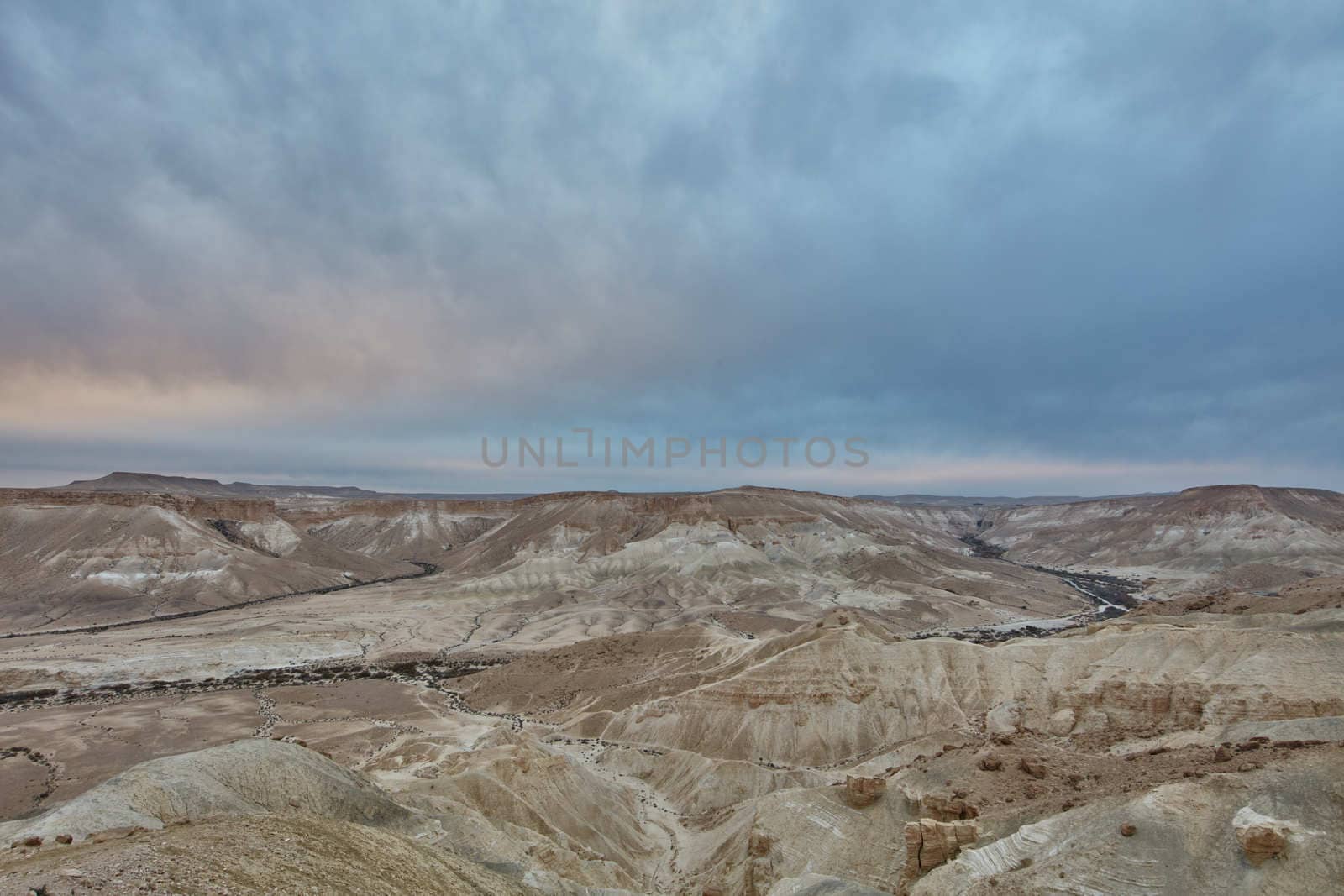 Maktesh Ramon place in the Negev desert, Israel
