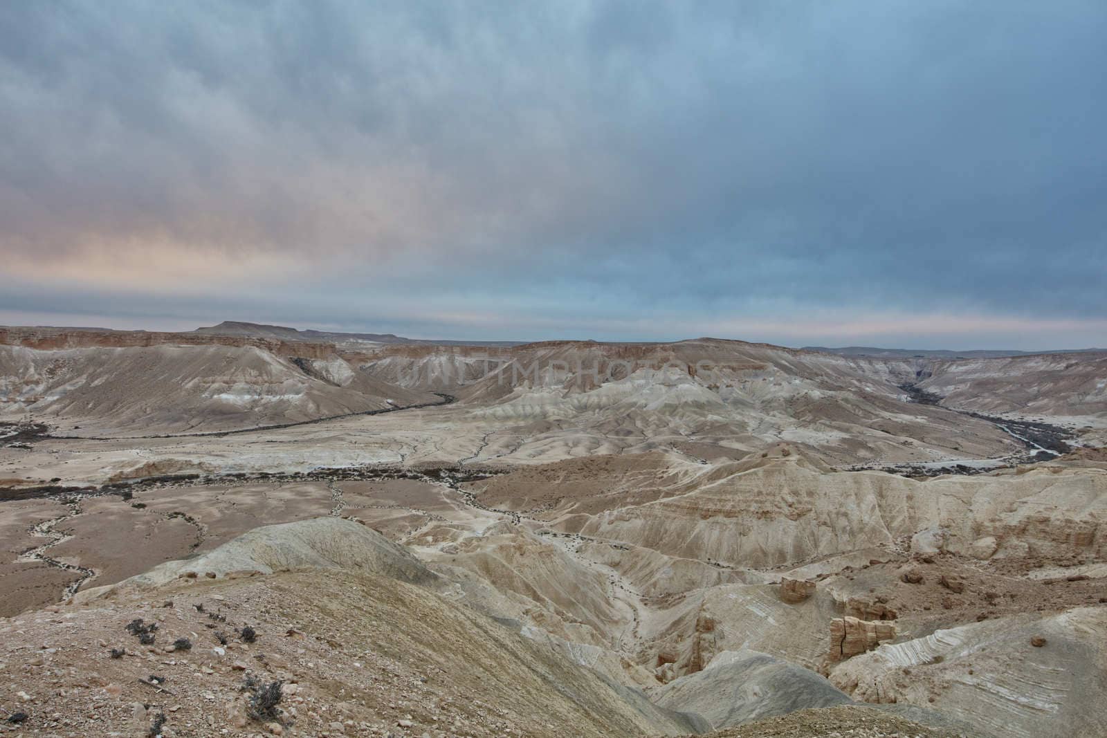 Maktesh Ramon place in the Negev desert, Israel