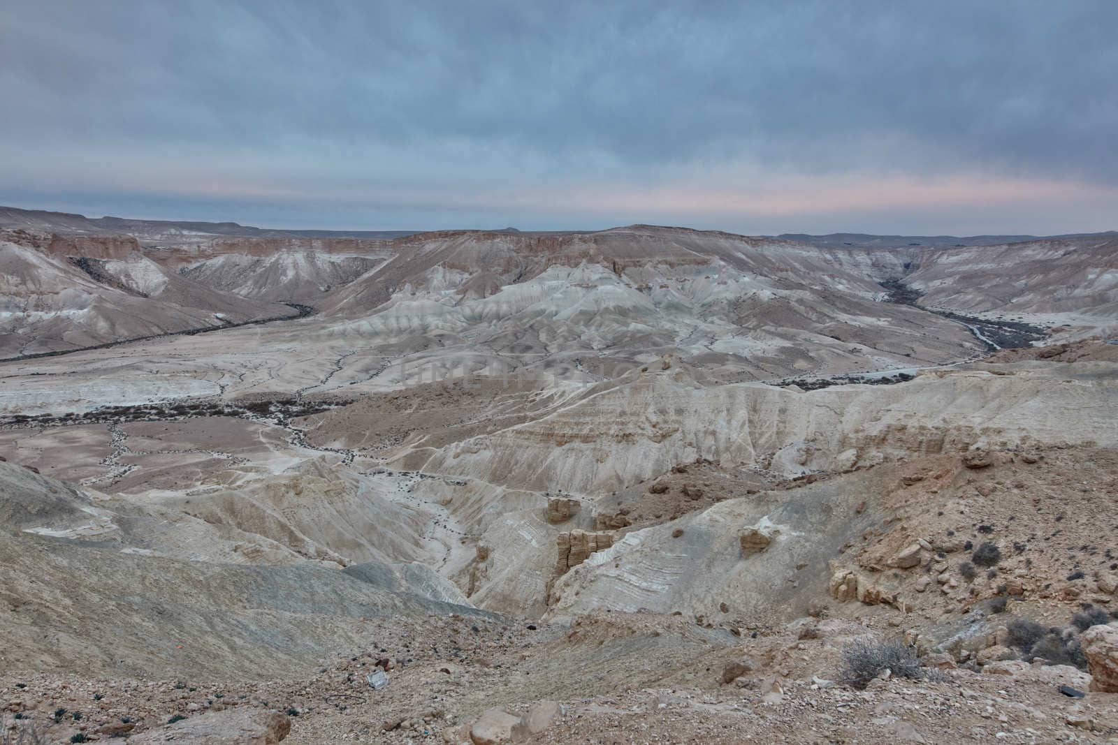 Maktesh Ramon place in the Negev desert, Israel