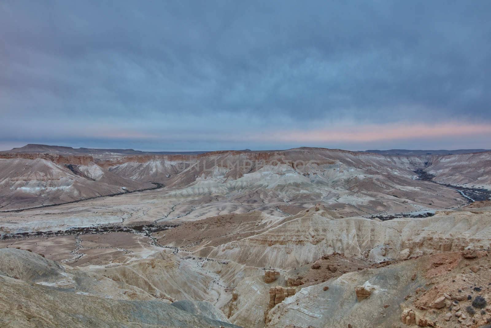 Maktesh Ramon place in the Negev desert, Israel