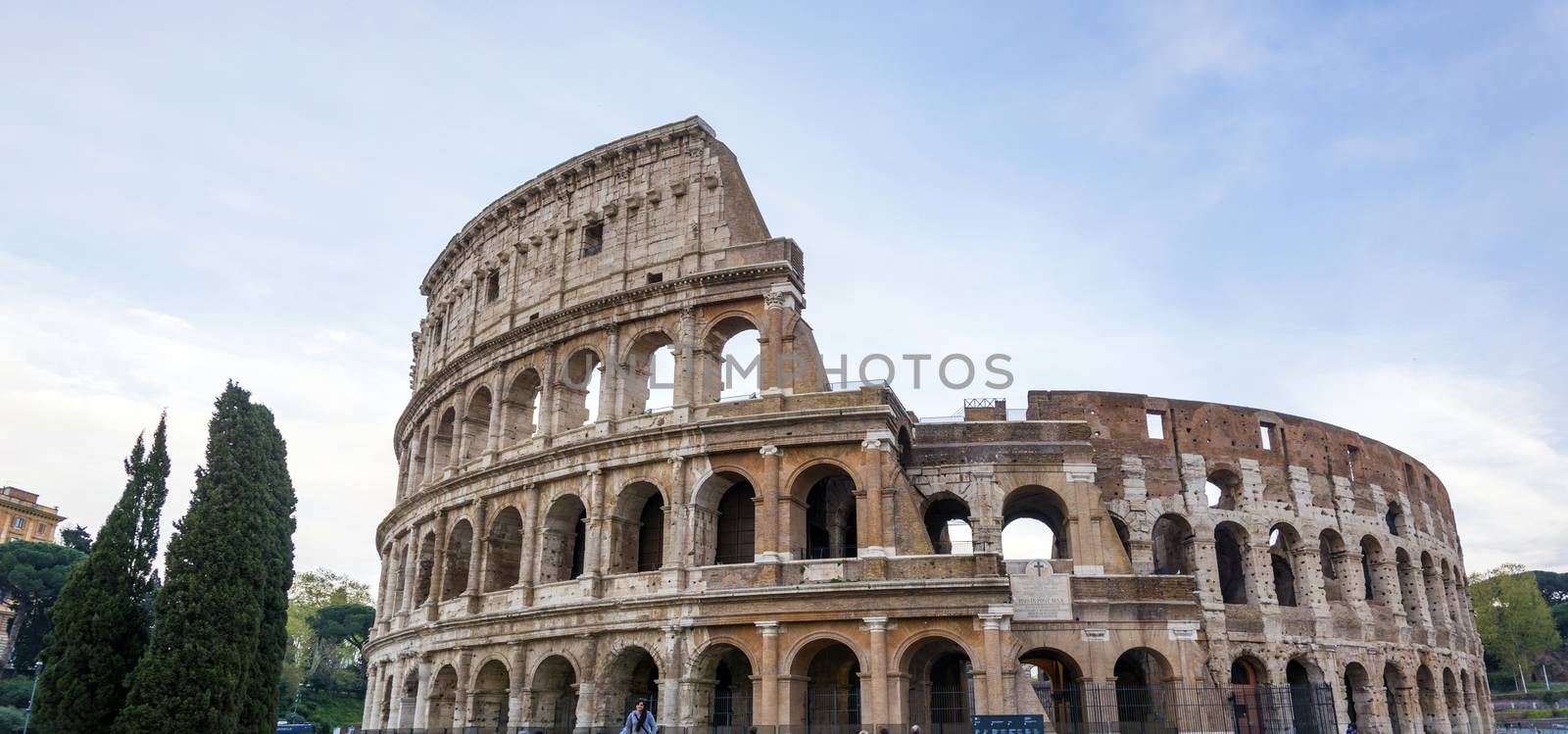 The Great Roman Colosseum Coliseum, Colosseo in Rome by rarrarorro