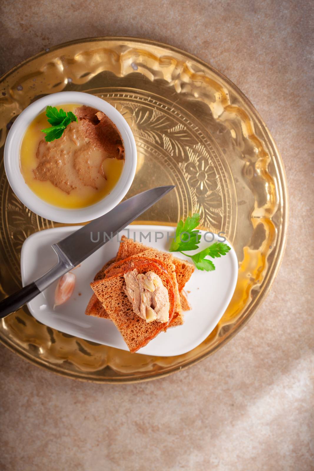 Home made chicken liver pate by supercat67