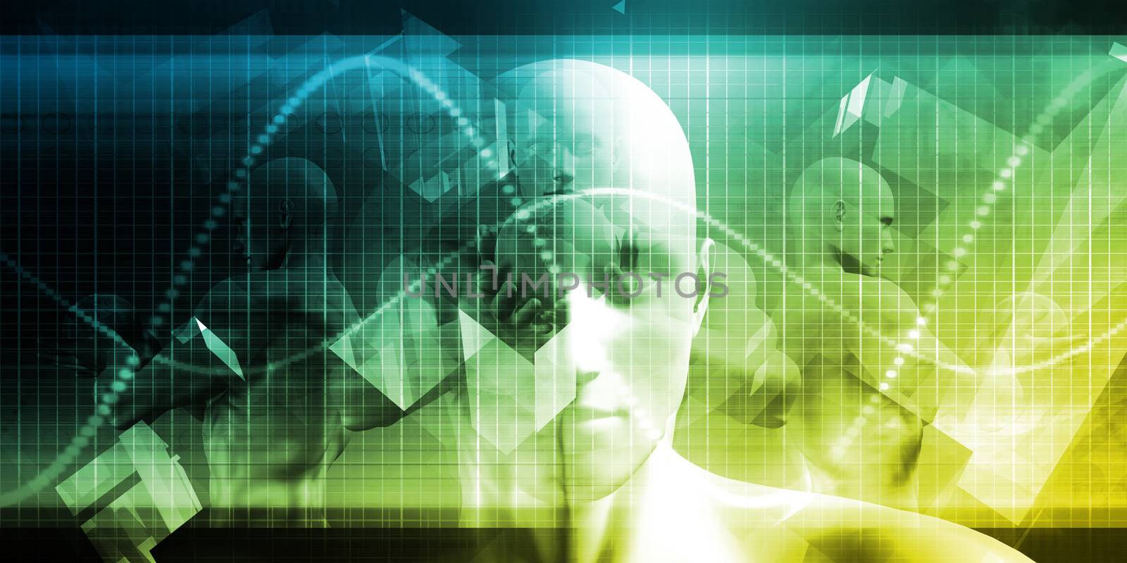 Healthcare Technology Research and Development Business Concept