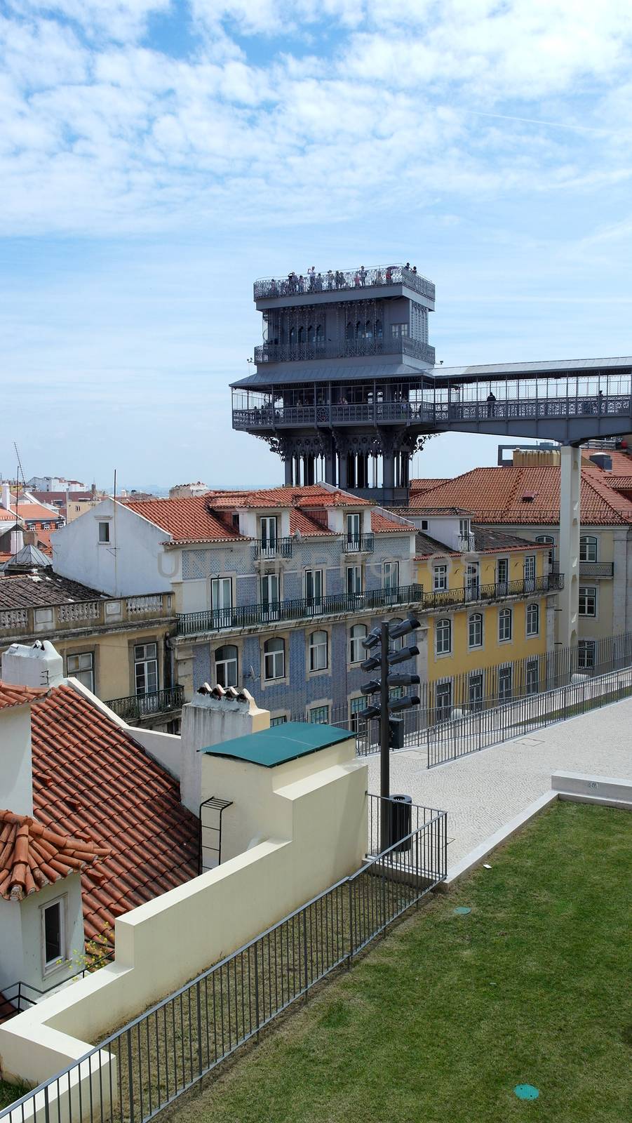 Santa Justa lift, Lisbon, Portugal