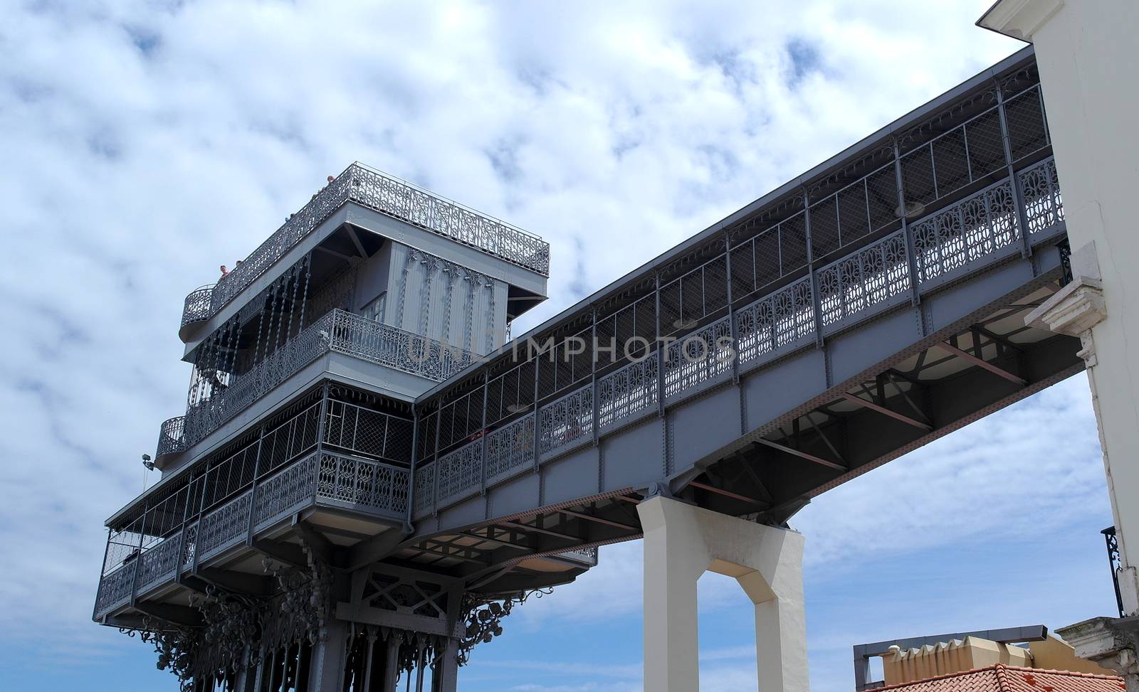 Santa Justa lift, Lisbon, Portugal