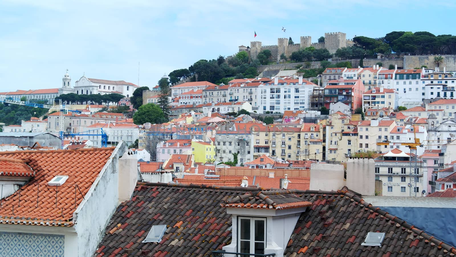 Saint George's Castle, Lisbon, Portugal