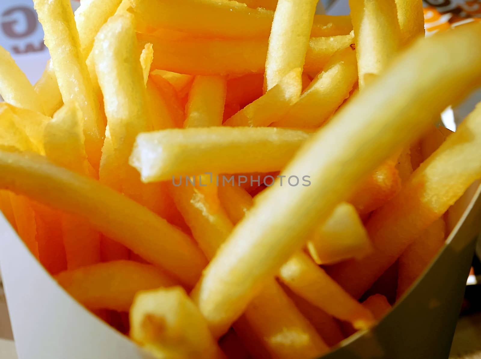 Close Up French fries by aonip