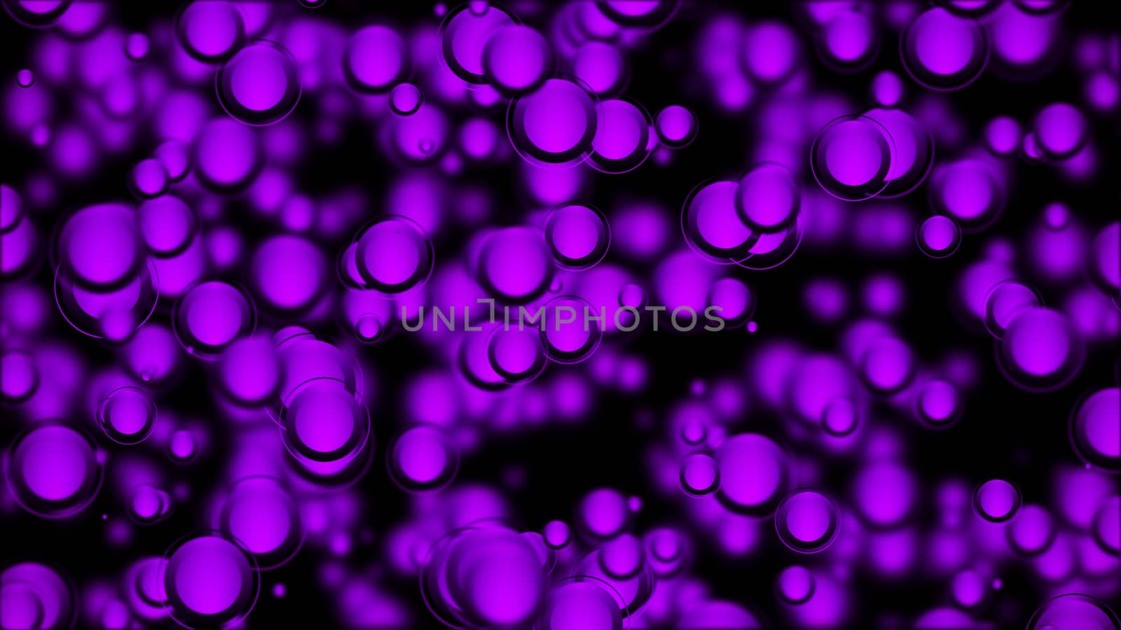 Abstract bokeh background. Bokeh lights defocused abstract background. 3d rendering
