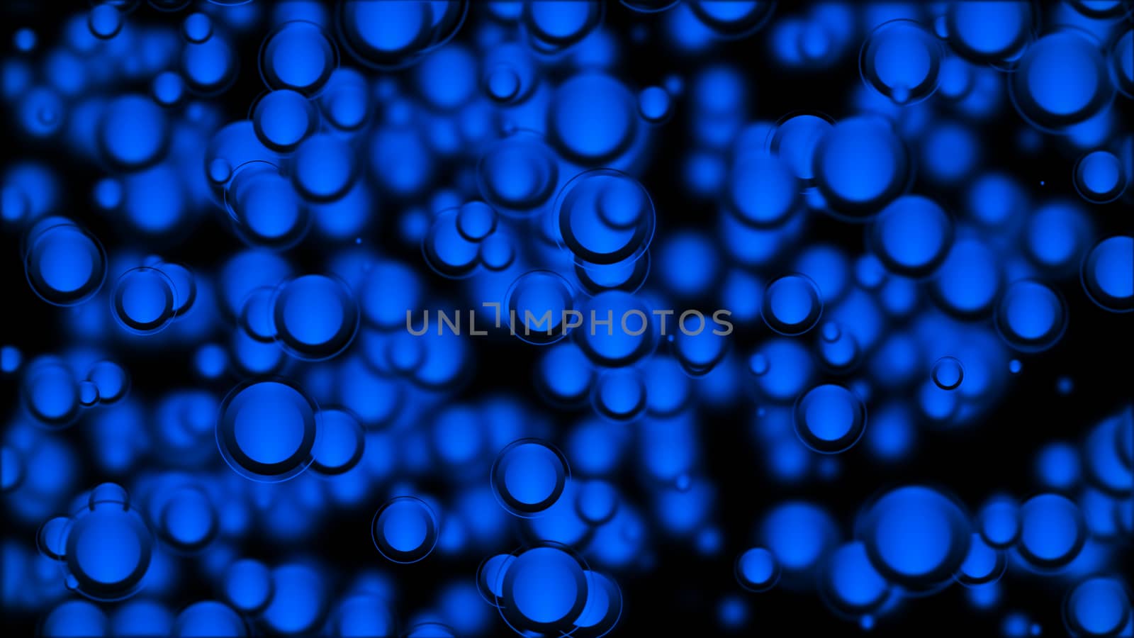 Abstract bokeh background. Bokeh lights defocused abstract background. 3d rendering
