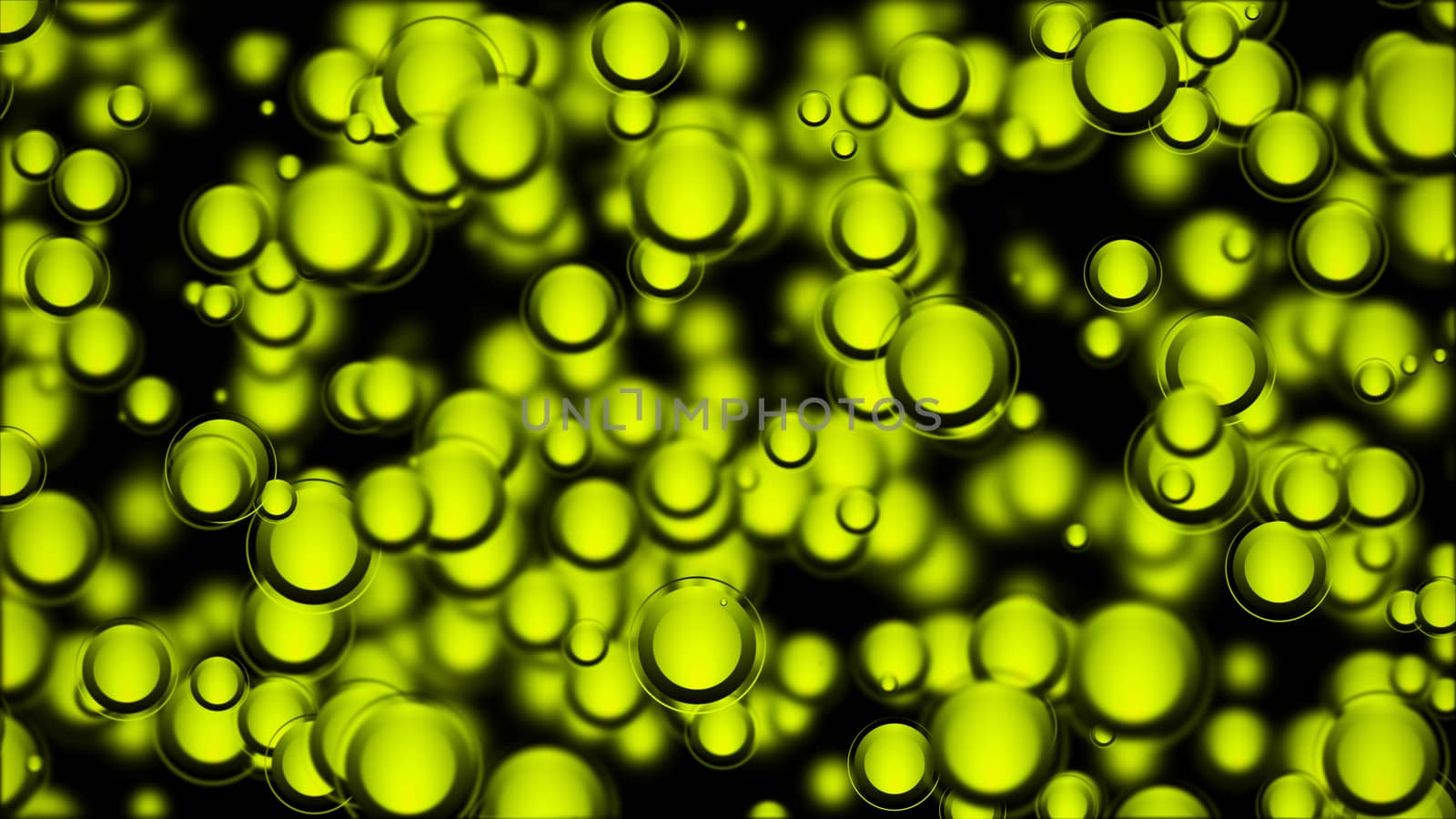 Abstract bokeh background. Bokeh lights defocused abstract background. 3d rendering