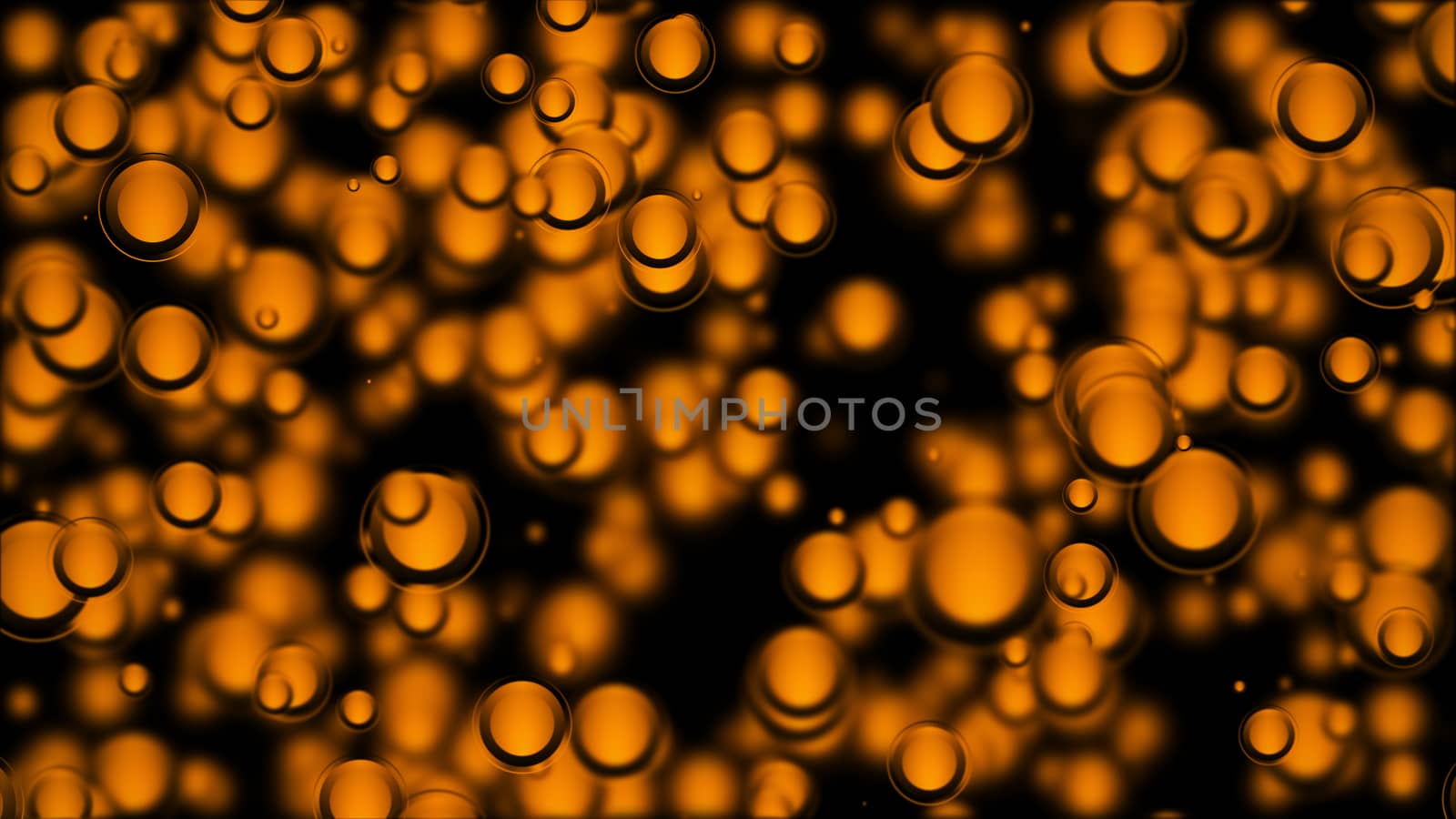 Abstract bokeh background. Bokeh lights defocused abstract background. 3d rendering