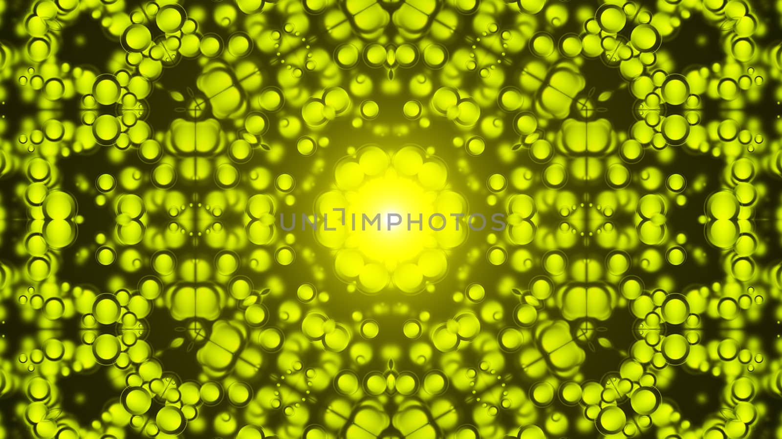 Kaleidoscope abstract background. Digital background. 3d rendering