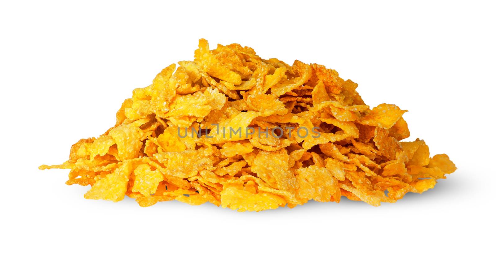 Pile of corn flakes by Cipariss