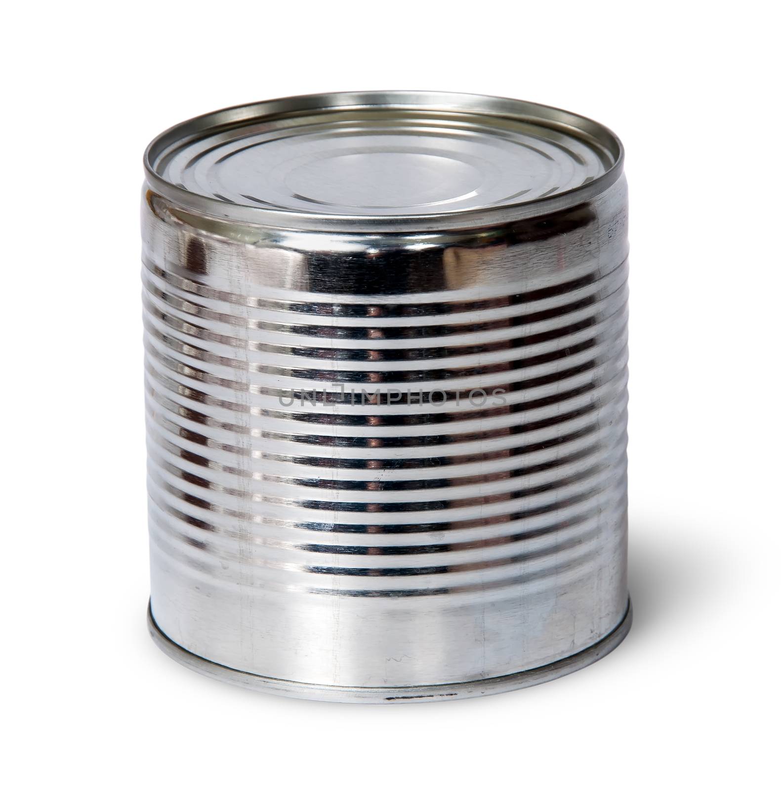 Silver tin can by Cipariss