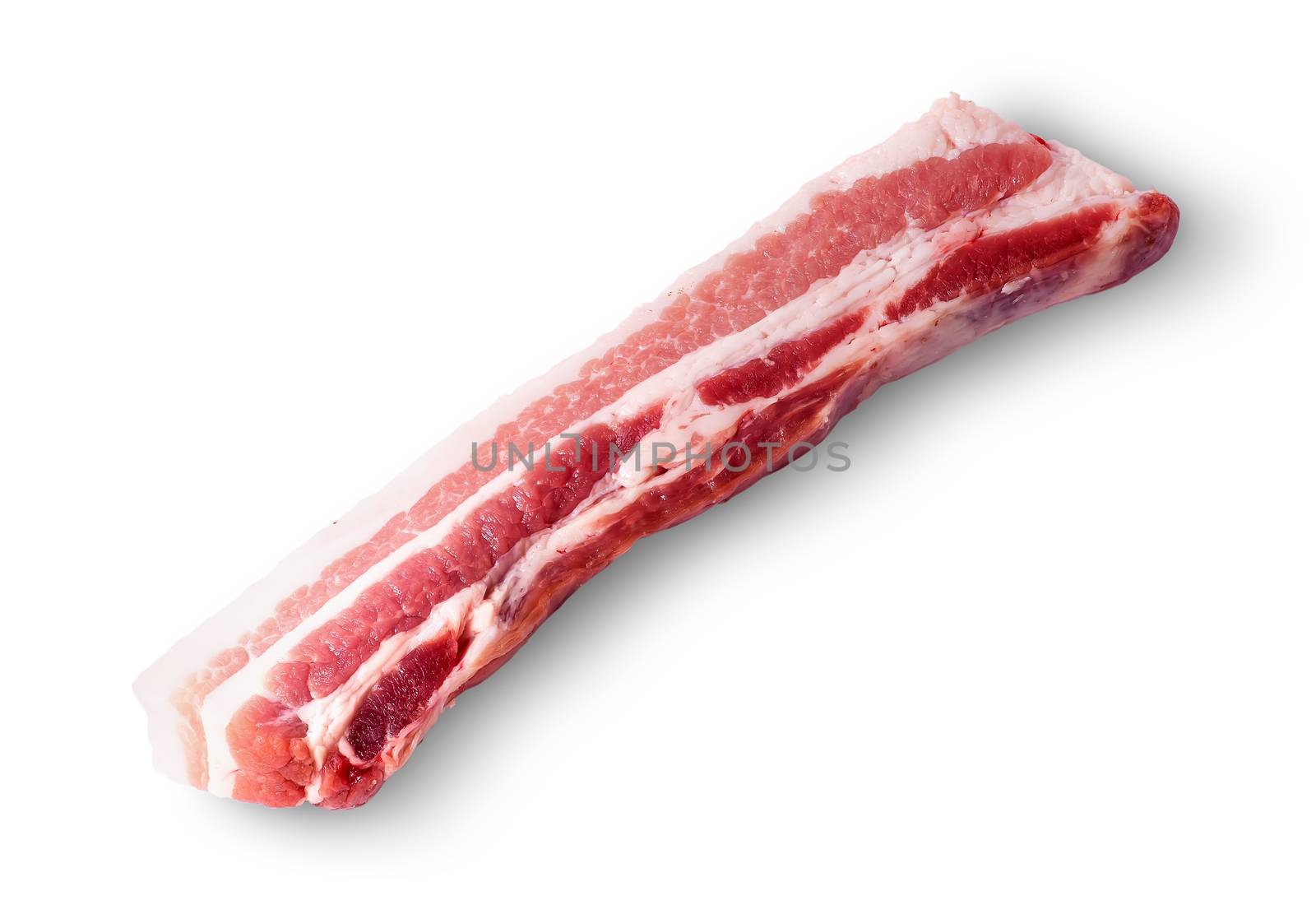 Severed strips of bacon rotated by Cipariss