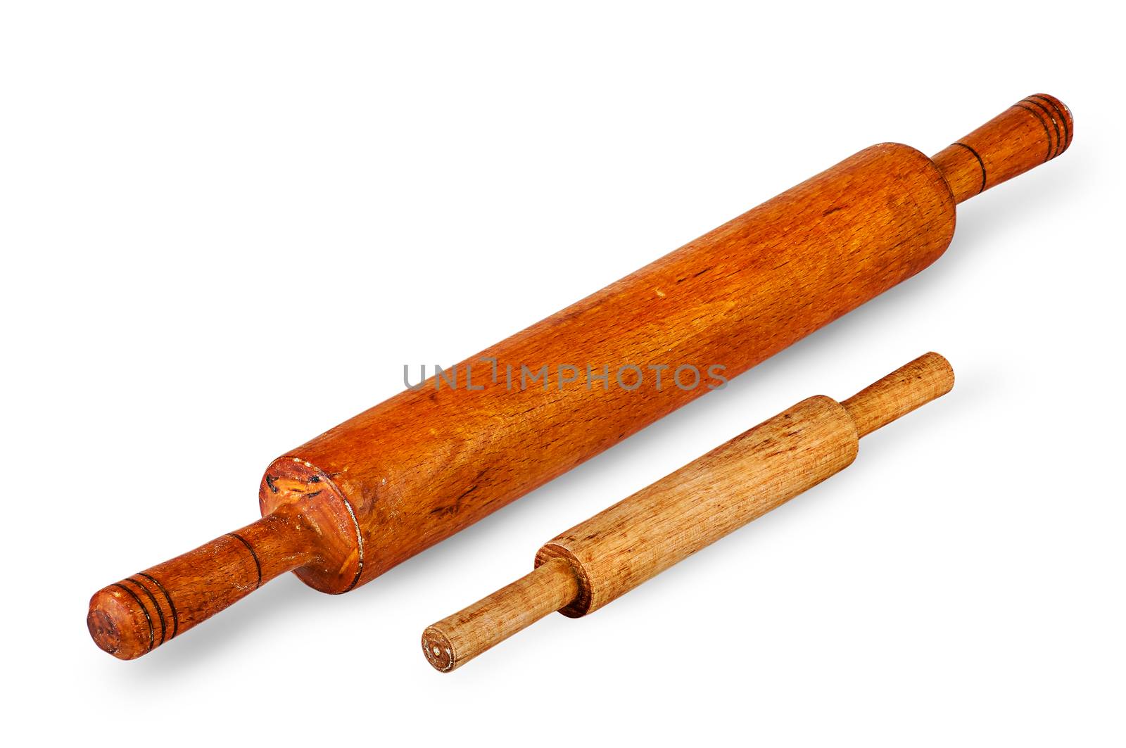 Small and large rolling pin near by Cipariss