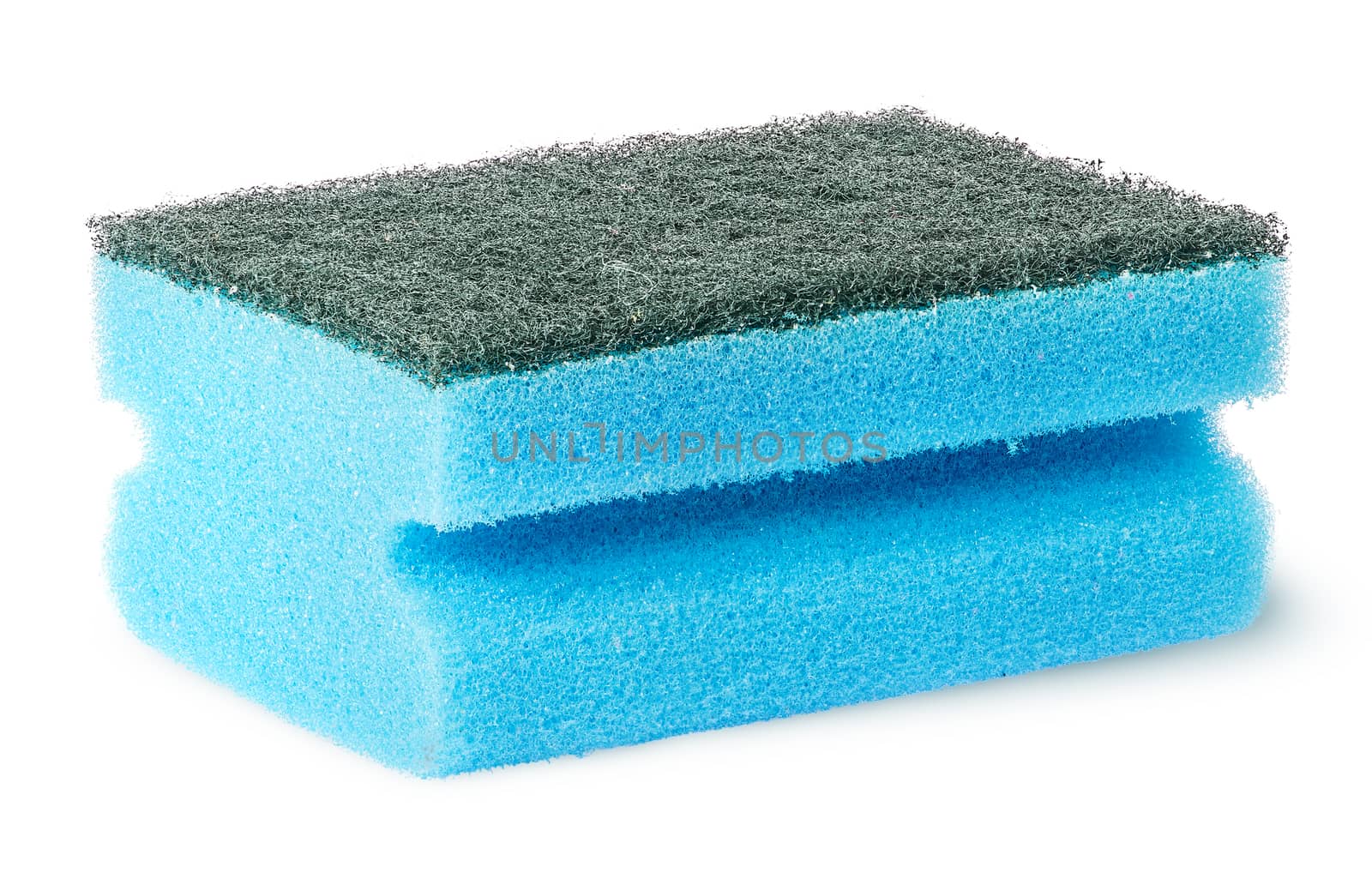 Sponge for washing dishes with felt horizontally flipped by Cipariss