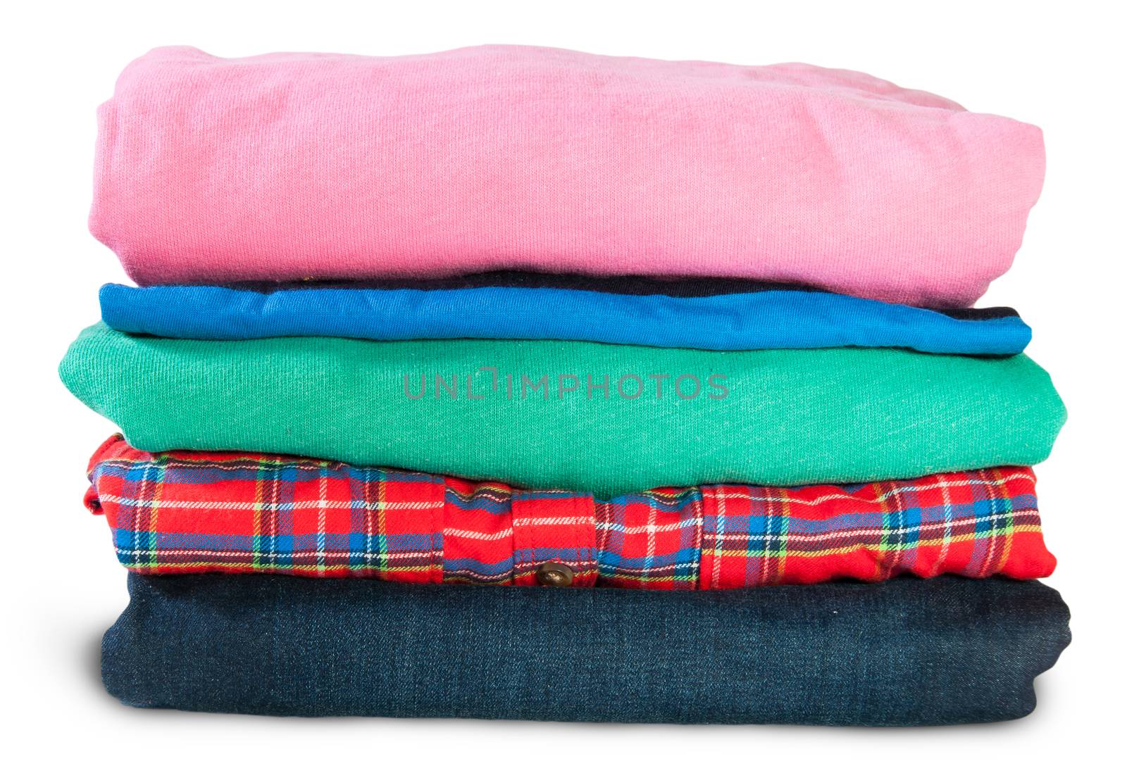 Stack Of Five Types Of Clothes by Cipariss