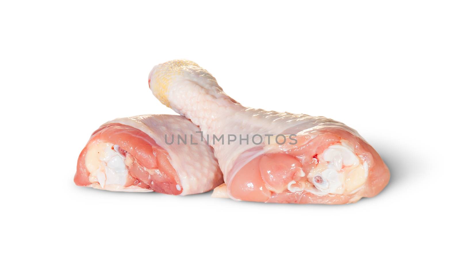 Two Raw Chicken Legs by Cipariss