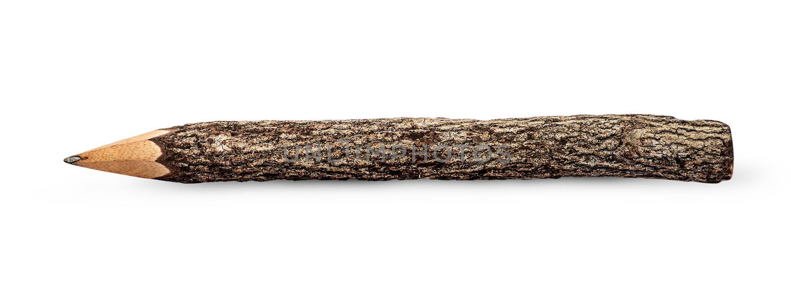 Unusual pencil in the form of logs horizontally by Cipariss