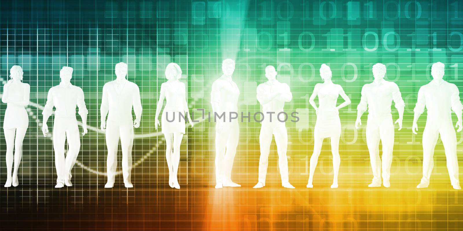 Career Development and Opportunities with Confident Business Team