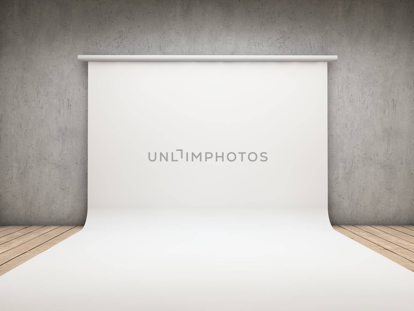 White backdrop by dynamicfoto