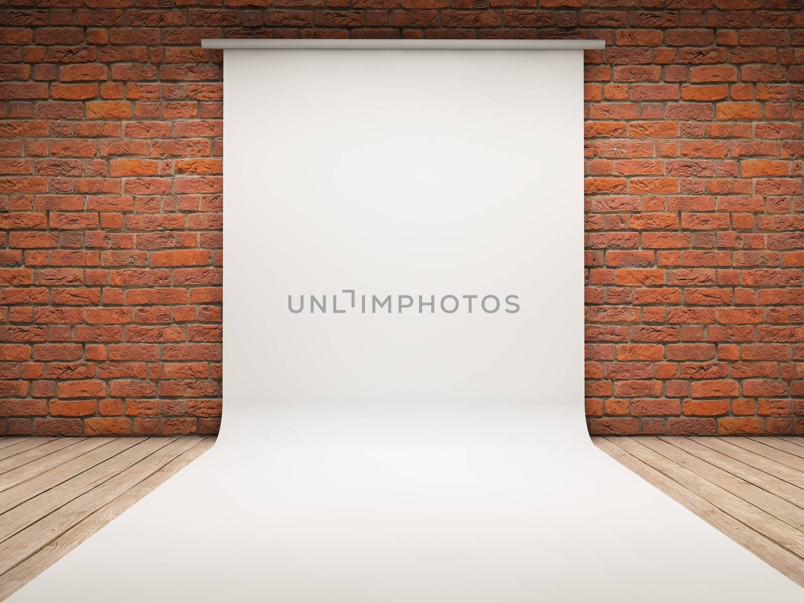 White backdrop by dynamicfoto