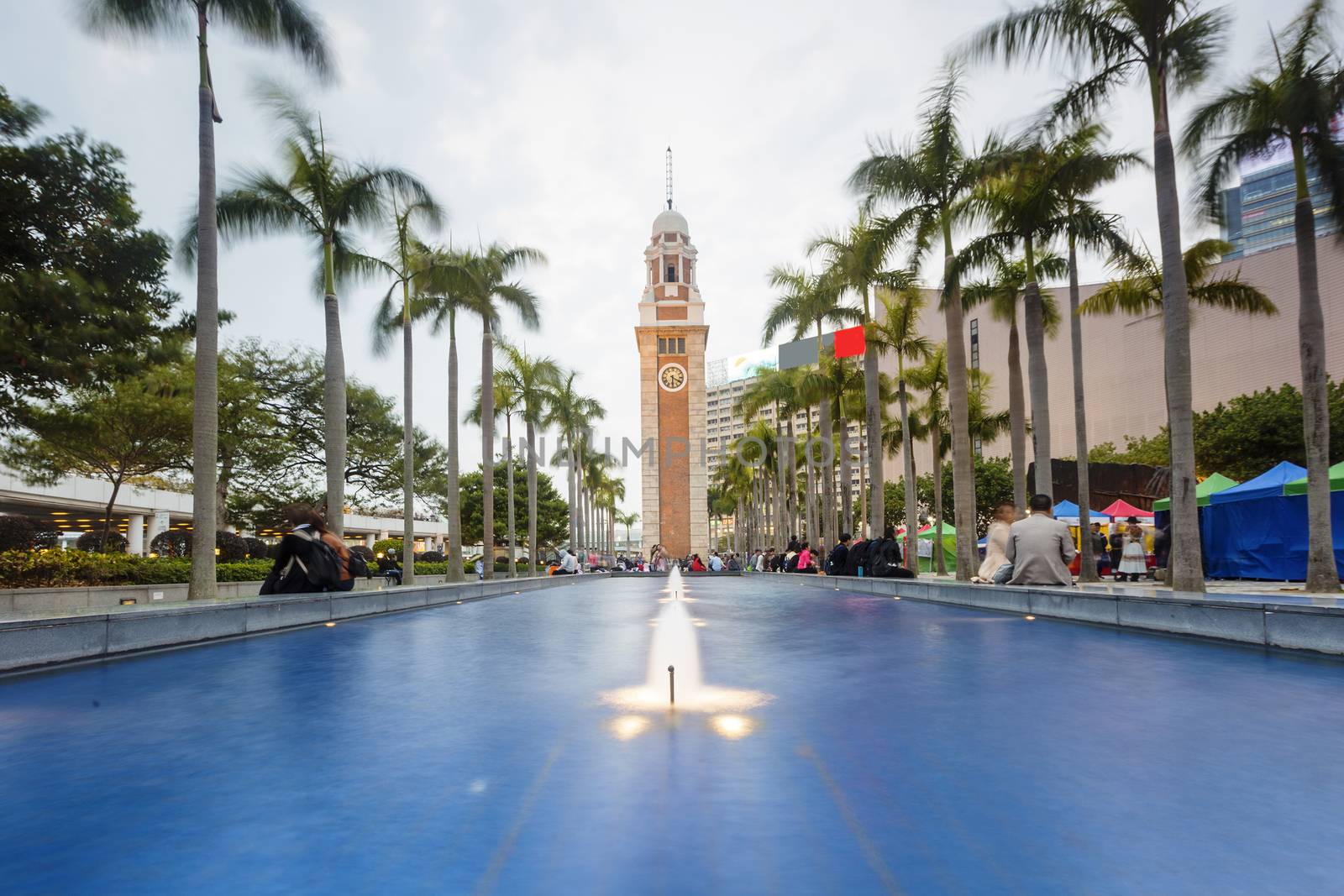 Hong Kong Famous Landmark , Clock Tower in Kowloon