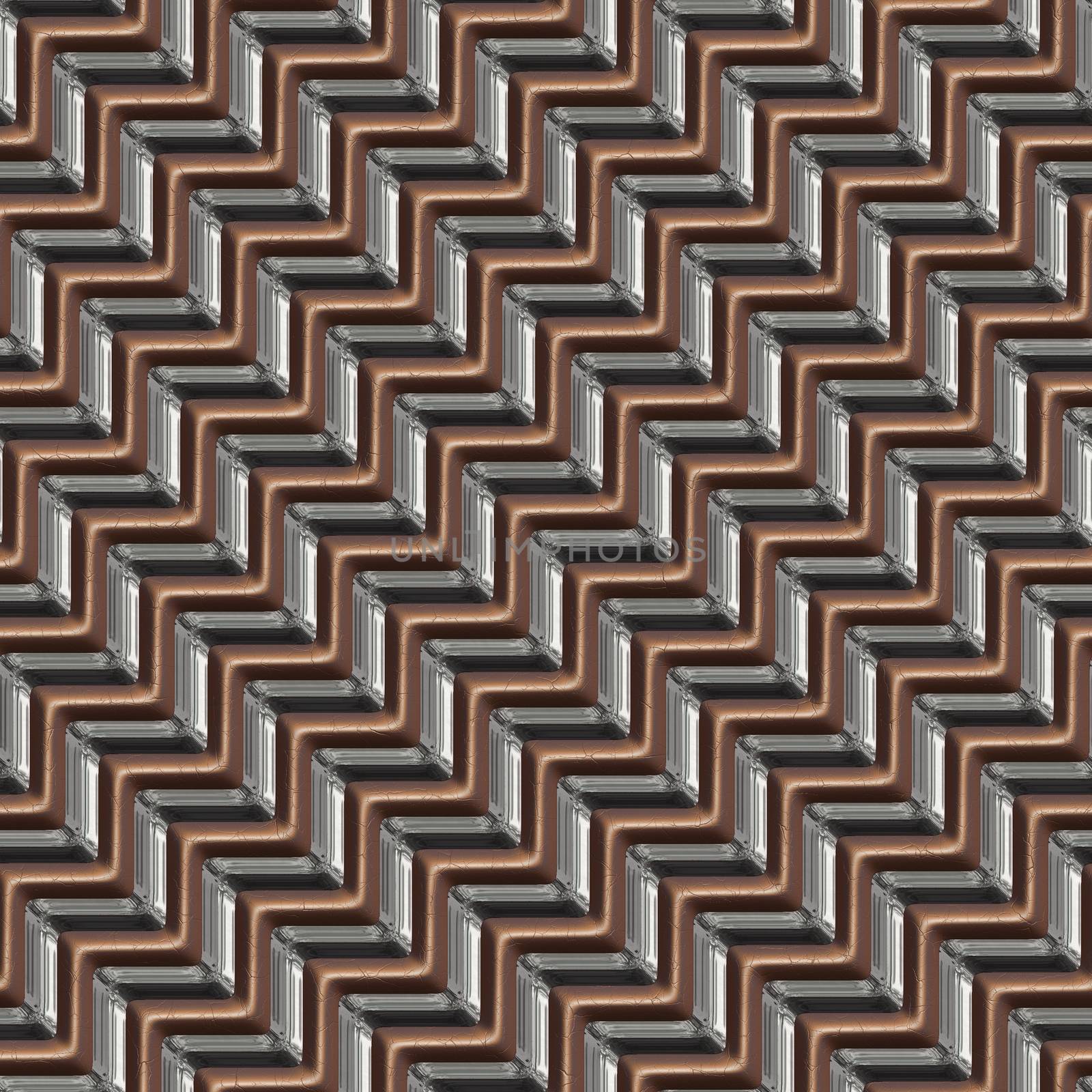 3d seamless tile decorative background pattern.