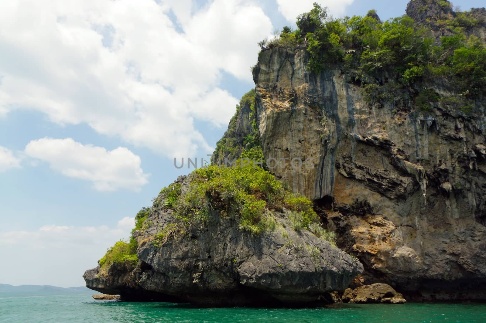 The Loh samah bay at phi phi island, krabi Thailand.