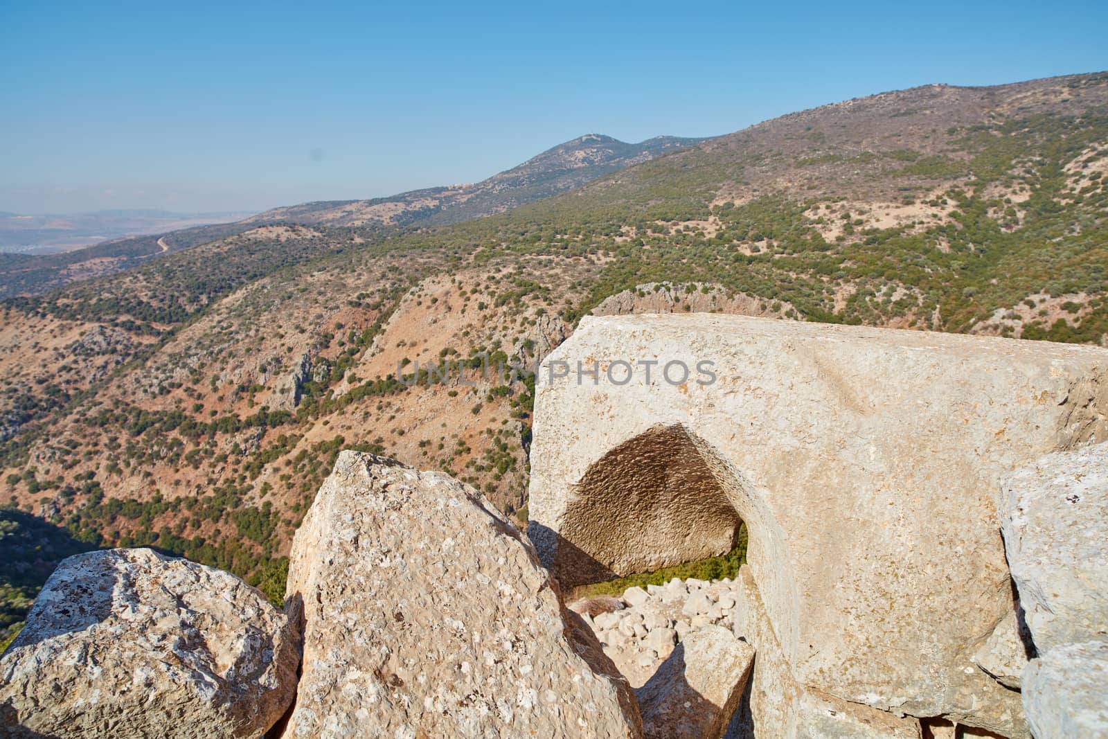 Nimrod tower ruins at north Israel