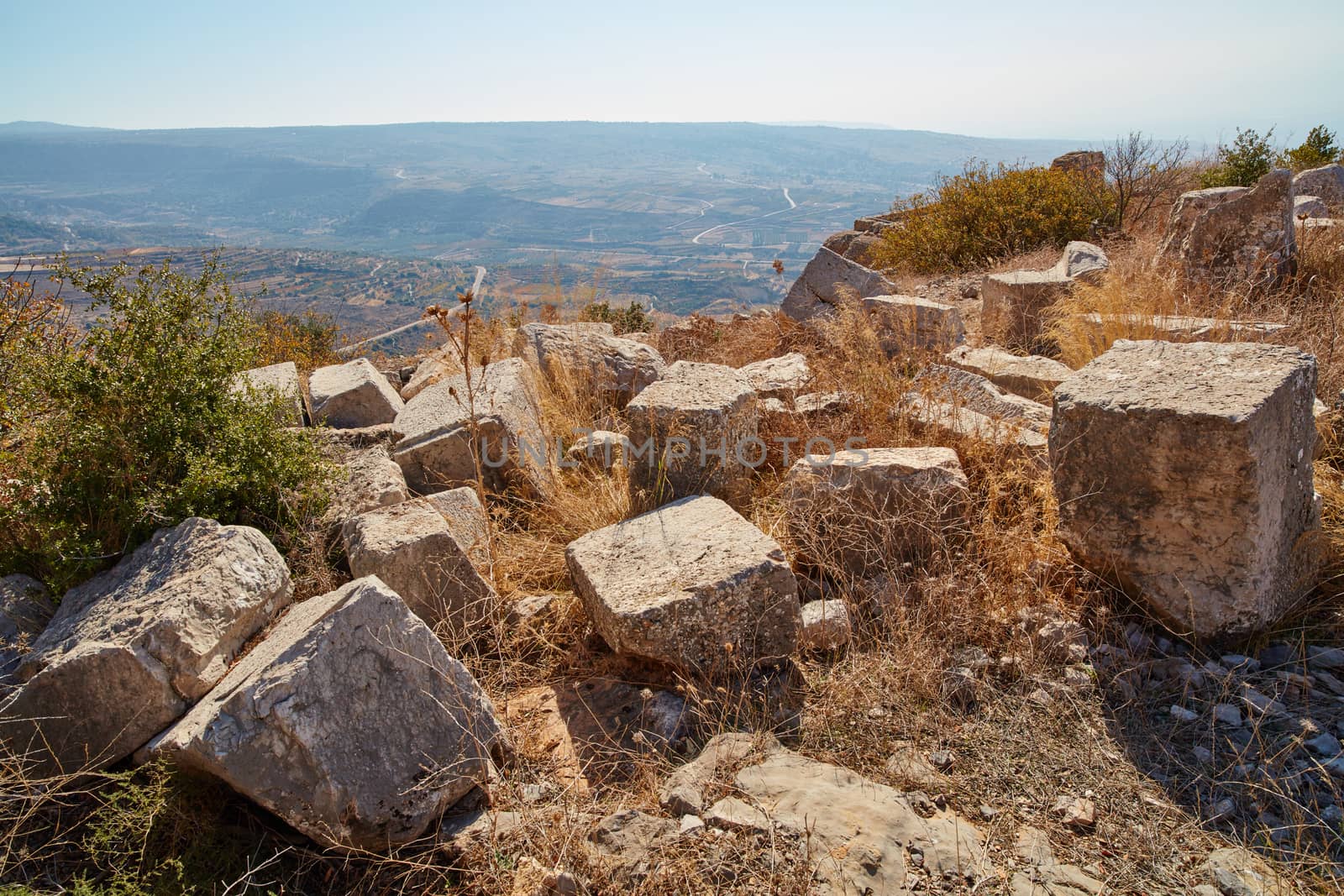 Nimrod tower ruins at north Israel