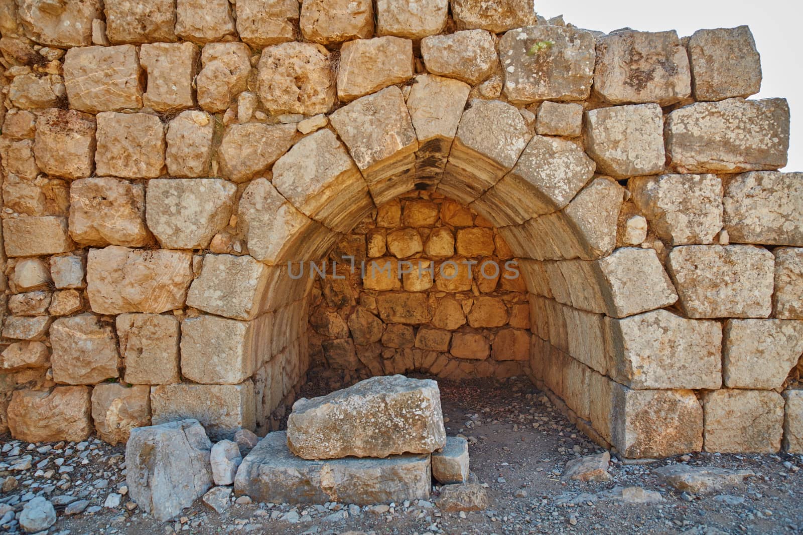 Nimrod tower ruins at north Israel