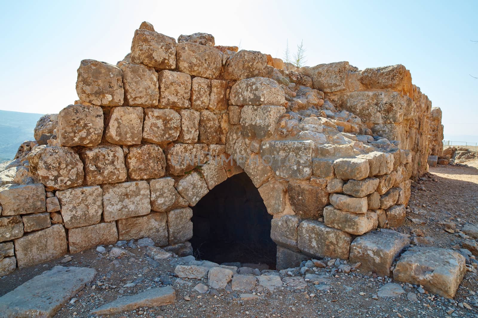 Nimrod tower ruins at north Israel