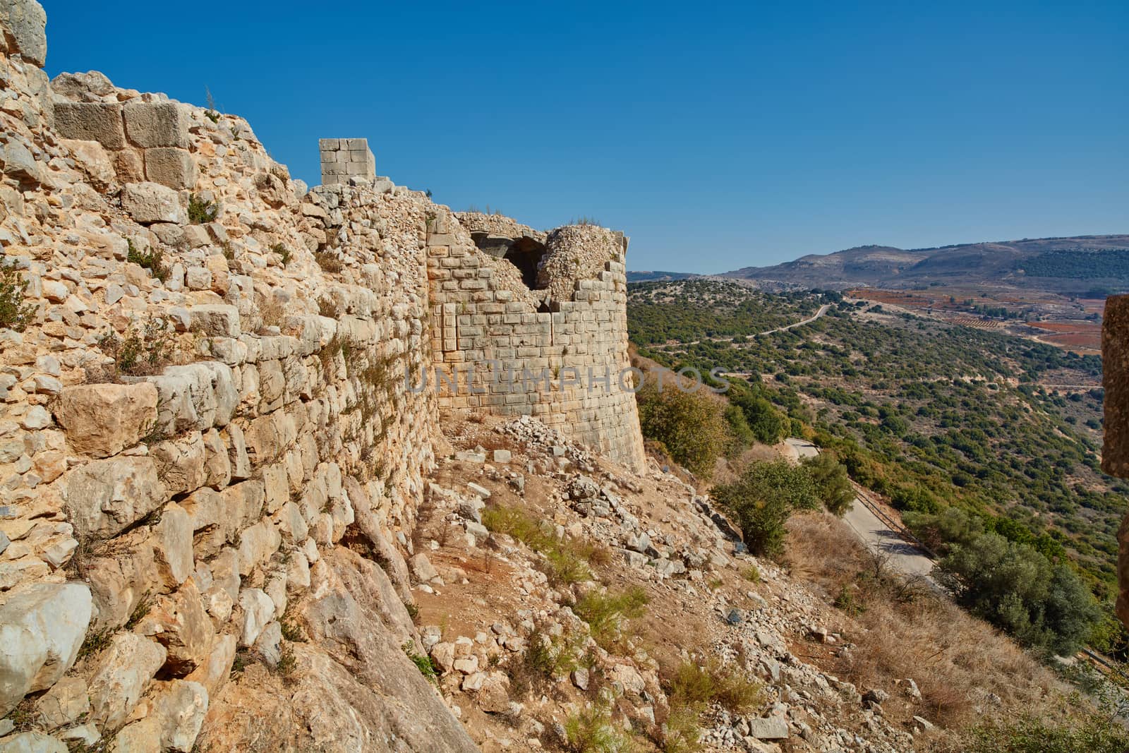 Nimrod tower ruins at north Israel