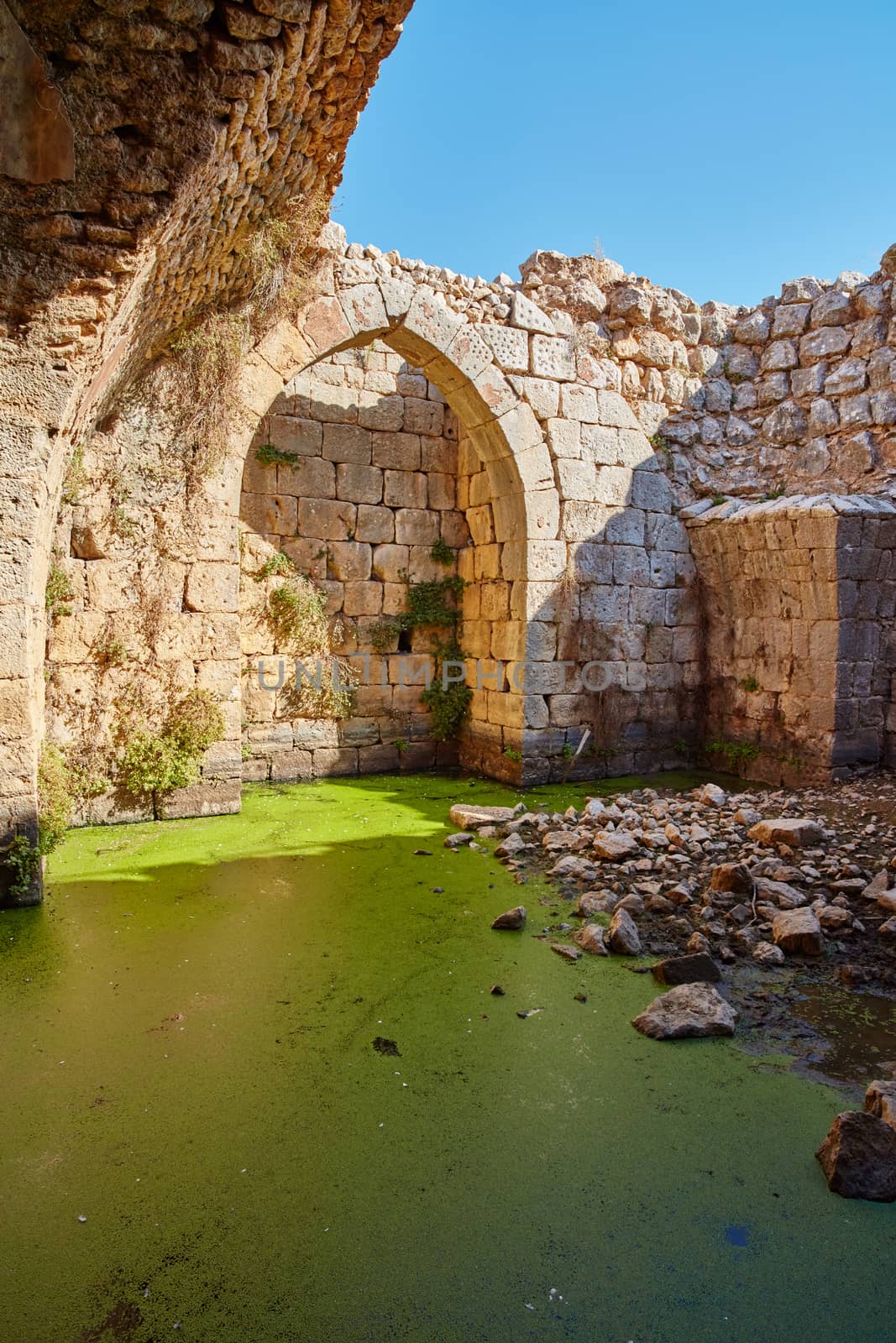 Nimrod tower ruins at north Israel