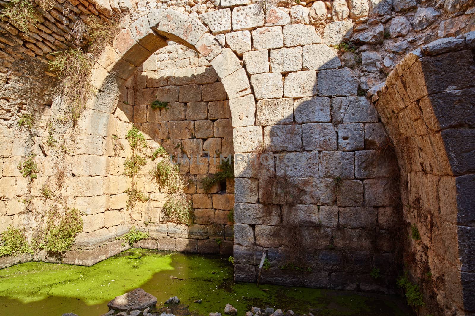 Nimrod tower ruins at north Israel