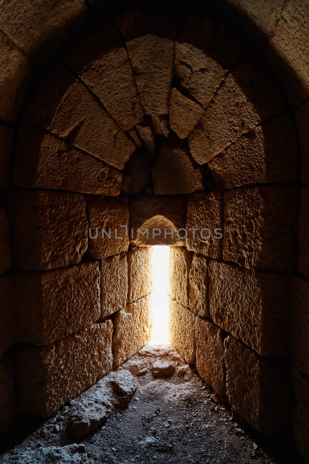 Nimrod tower ruins at north Israel