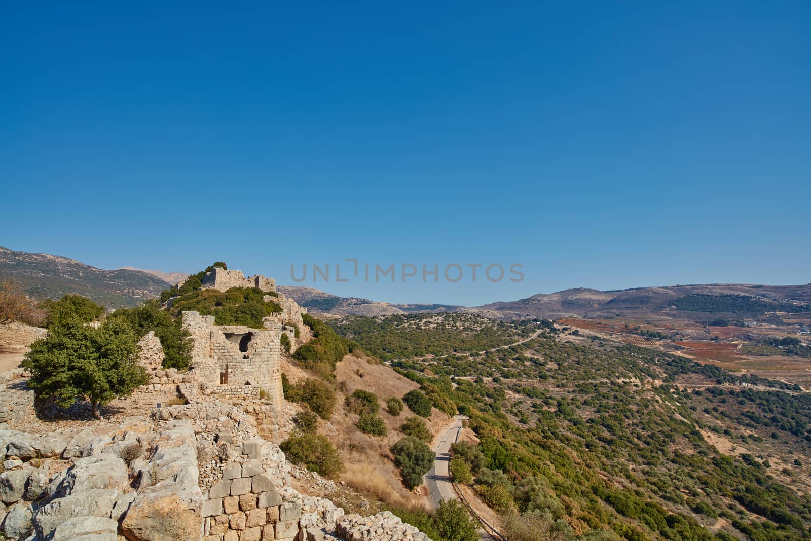 Nimrod tower ruins at north Israel