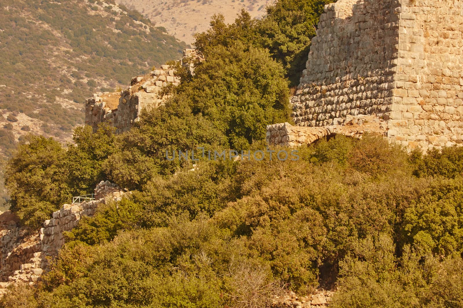 Nimrod tower ruins, north Israel