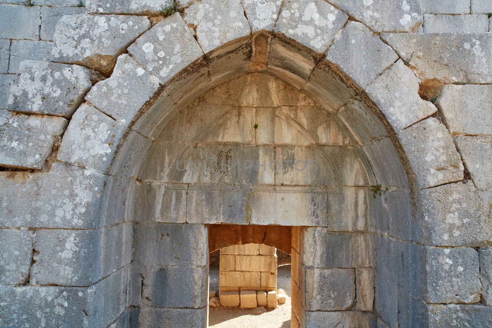 Nimrod tower ruins, north Israel